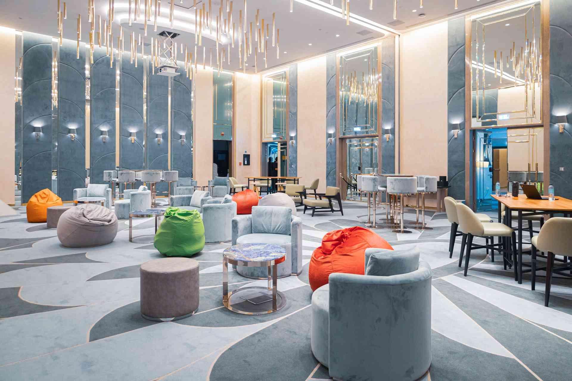 Espacios para reuniones y eventos en Hyde Hotel Dubai